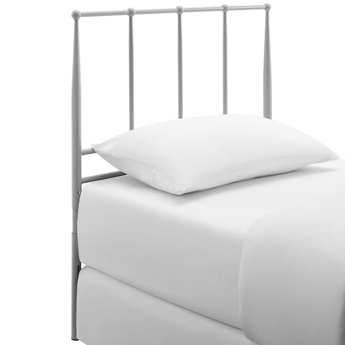 Kiana Twin Metal Stainless Steel Headboard