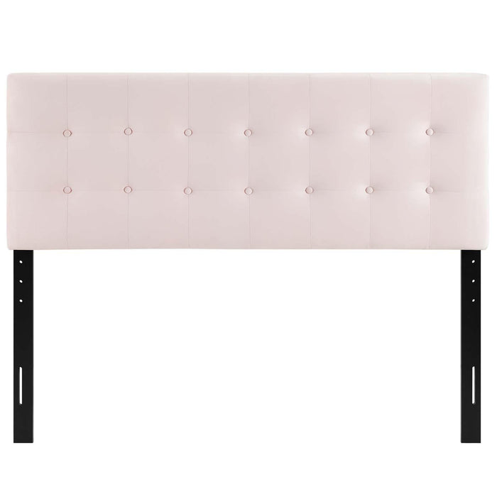 Emily Full Biscuit Tufted Performance Velvet Headboard