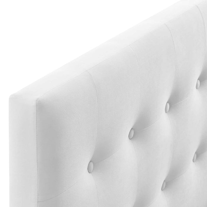 Emily Full Biscuit Tufted Performance Velvet Headboard