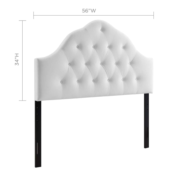 Sovereign Full Diamond Tufted Performance Velvet Headboard