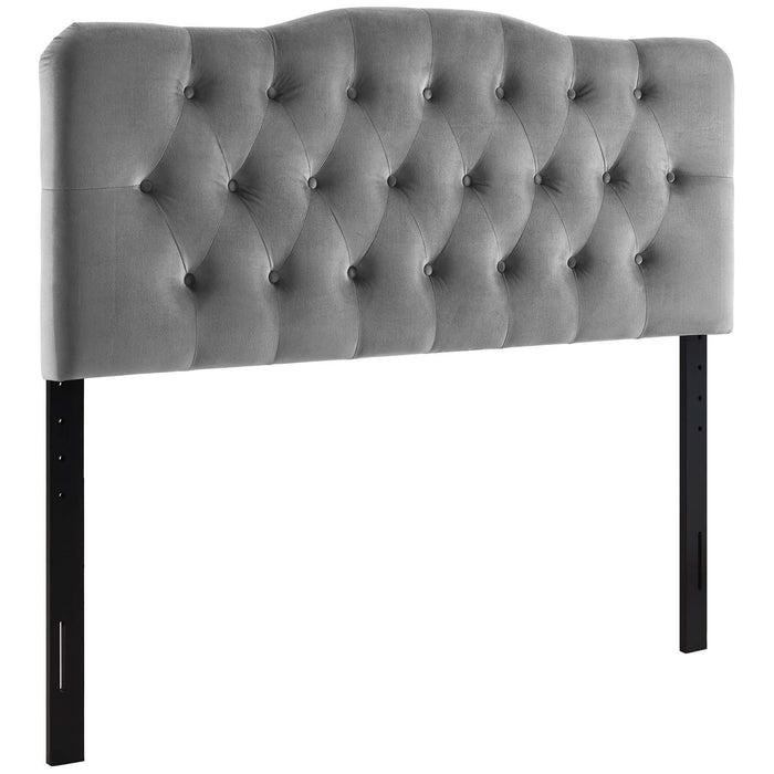 Annabel Full Diamond Tufted Performance Velvet Headboard image