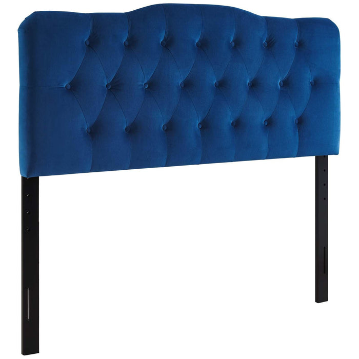 Annabel Full Diamond Tufted Performance Velvet Headboard