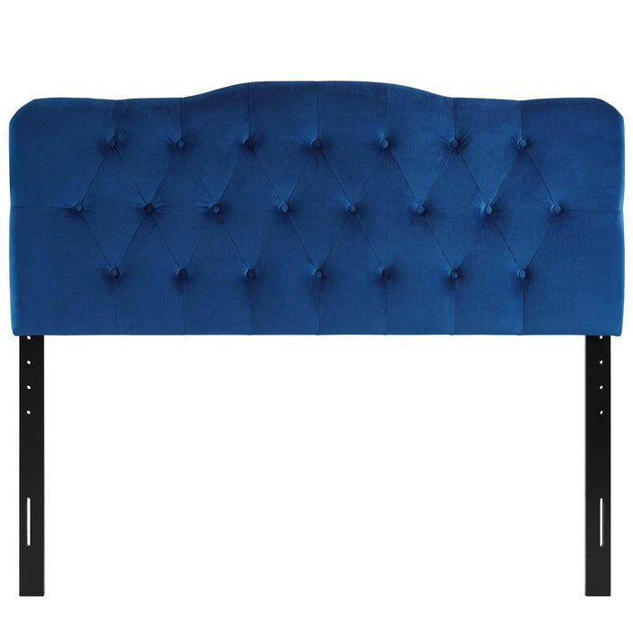 Annabel Full Diamond Tufted Performance Velvet Headboard