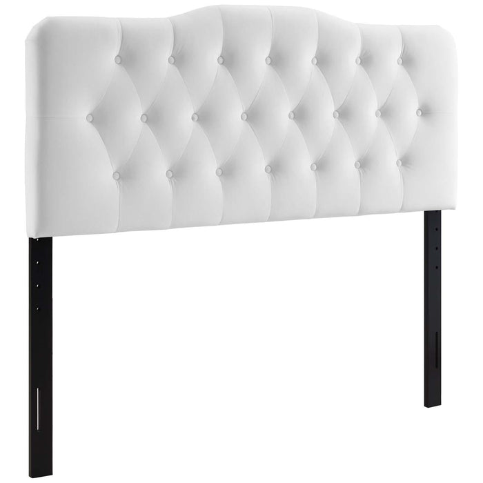 Annabel Full Diamond Tufted Performance Velvet Headboard