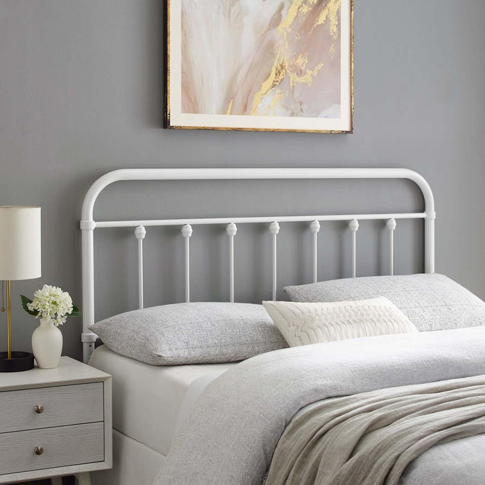 Sage King Metal Headboard