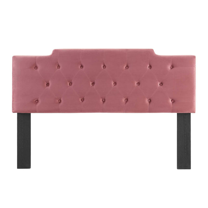 Juliet Tufted Twin Performance Velvet Headboard