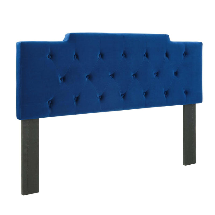 Juliet Tufted Twin Performance Velvet Headboard