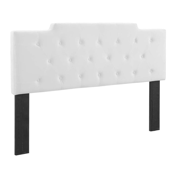 Juliet Tufted Twin Performance Velvet Headboard