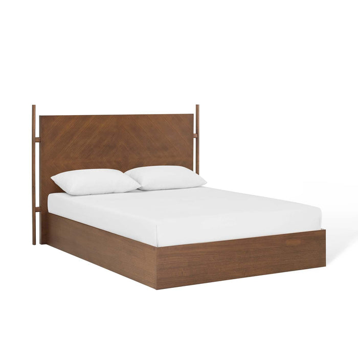 Kali Wood Queen Platform Bed image