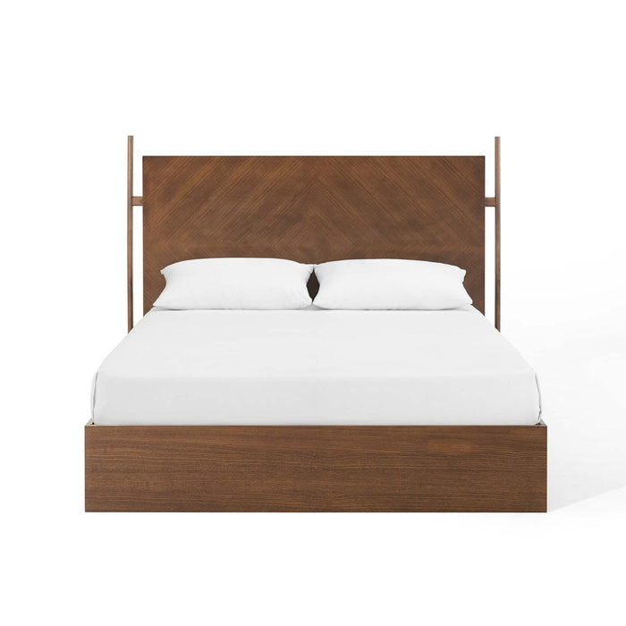 Kali Wood Queen Platform Bed