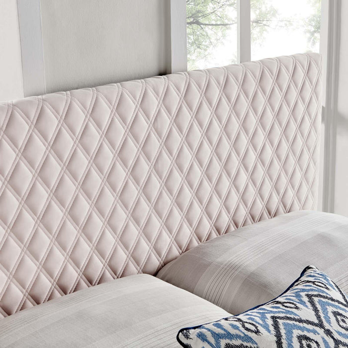 Angela King Performance Velvet Headboard