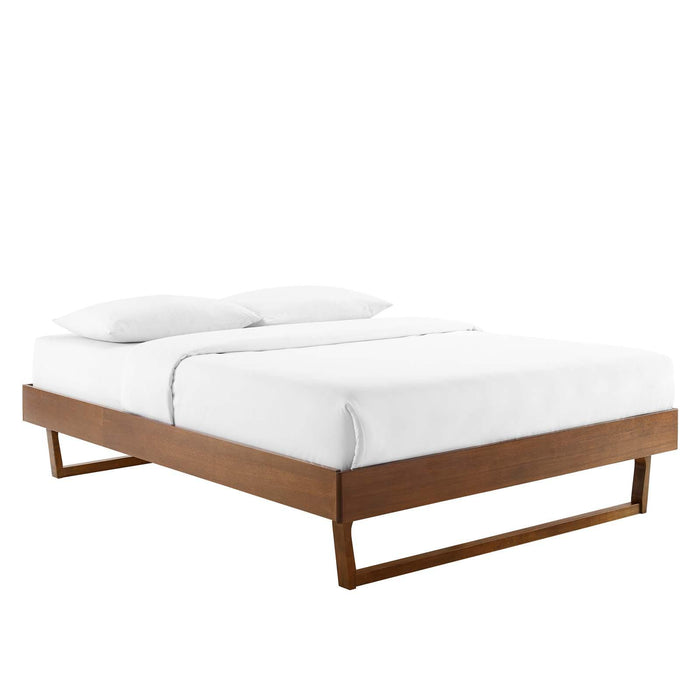 Billie King Wood Platform Bed Frame