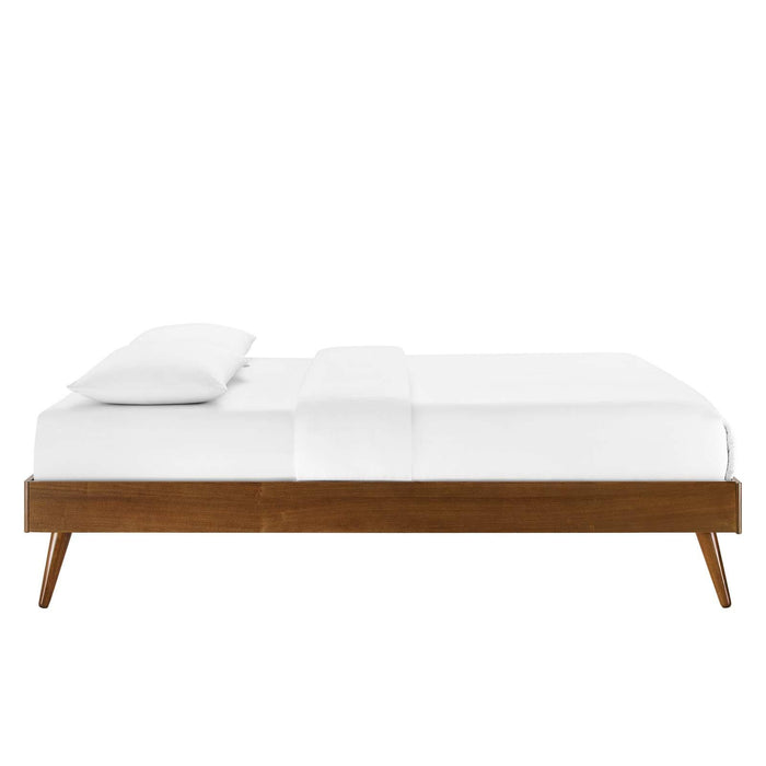 Margo King Wood Platform Bed Frame