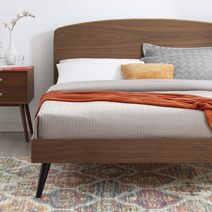 Bronwen Twin Wood Platform Bed