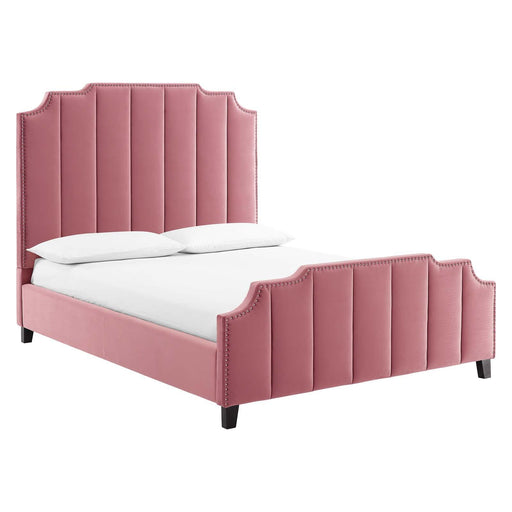 lucille-queen-performance-velvet-platform-bed