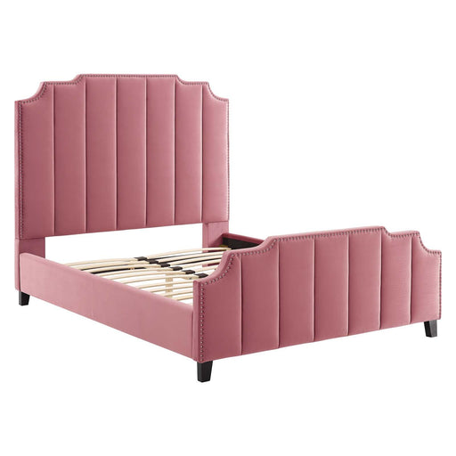 lucille-queen-performance-velvet-platform-bed