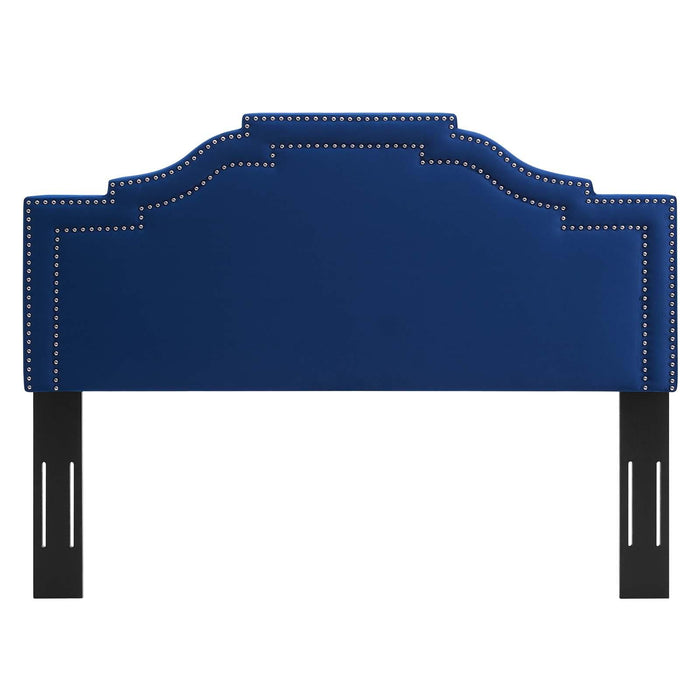 Lucia Twin Performance Velvet Headboard