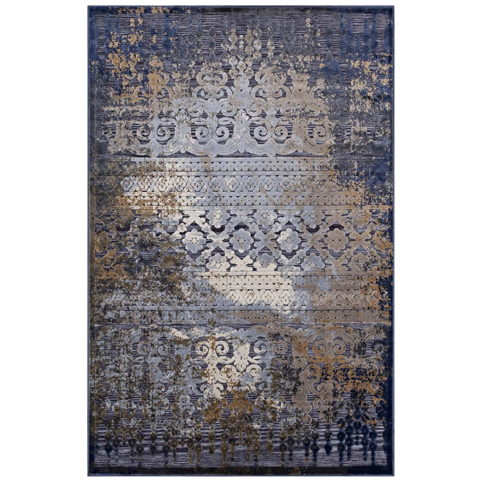 Kalene Distressed Vintage Turkish 5X8 Area Rug image