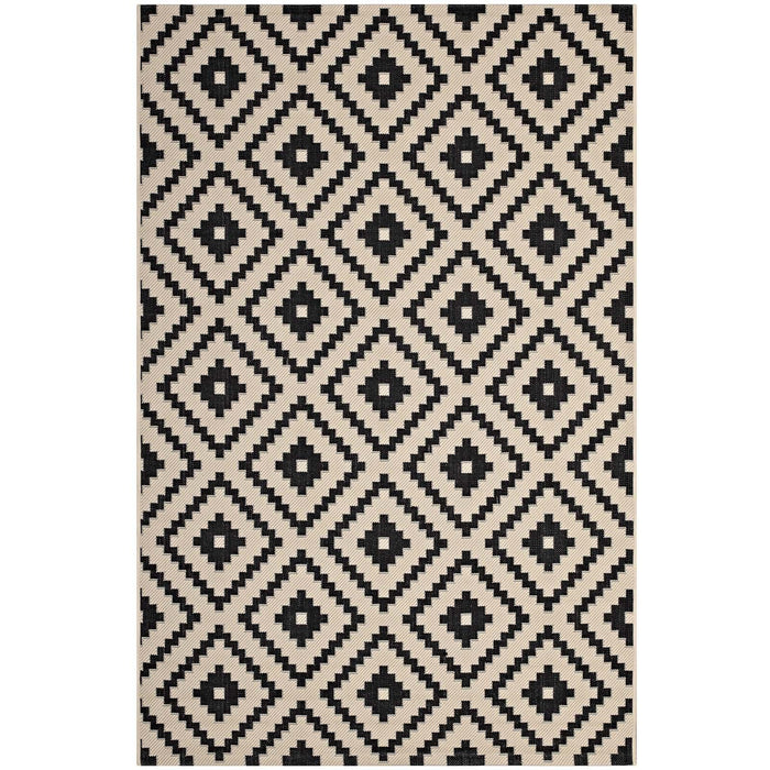 Perplex  Geometric Diamond Trellis 5x8 Indoor and Outdoor Area Rug image