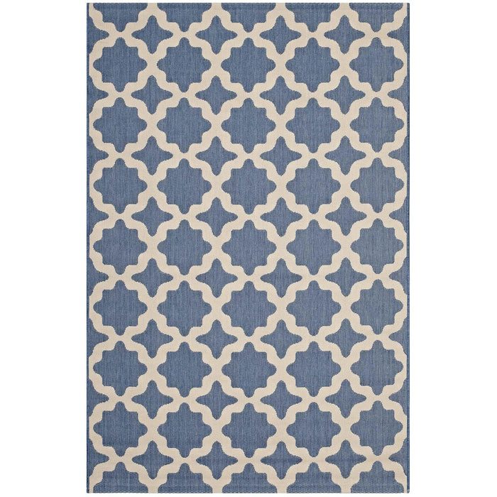 Cerelia Moroccan Trellis 8x10 Indoor and Outdoor Area Rug