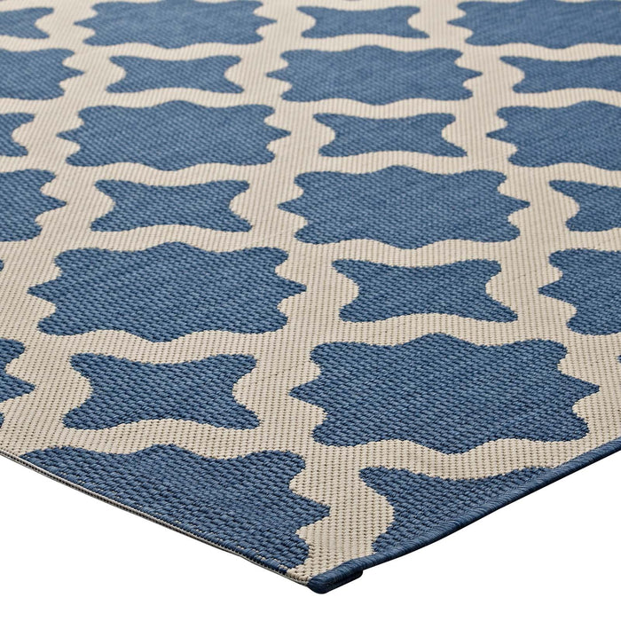 Cerelia Moroccan Trellis 8x10 Indoor and Outdoor Area Rug