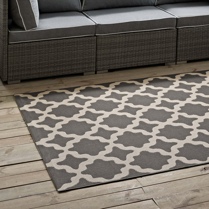 Cerelia Moroccan Trellis 5x8 Indoor and Outdoor Area Rug