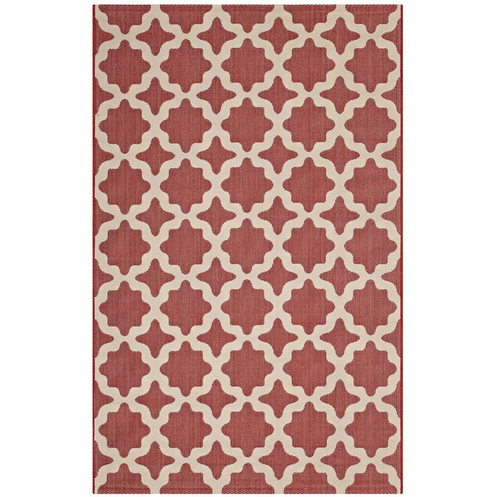 Cerelia Moroccan Trellis 5x8 Indoor and Outdoor Area Rug