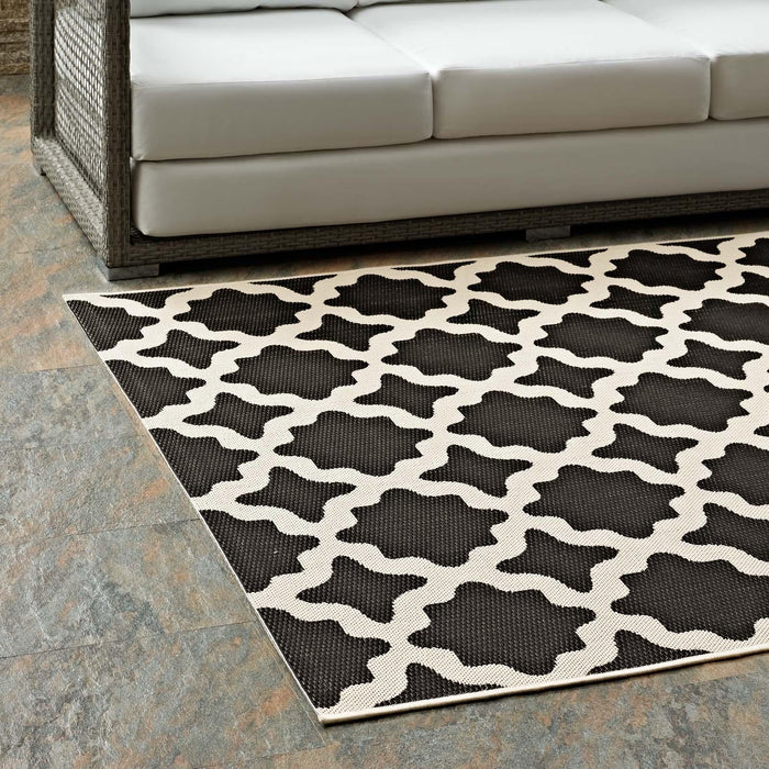 Cerelia Moroccan Trellis 5x8 Indoor and Outdoor Area Rug