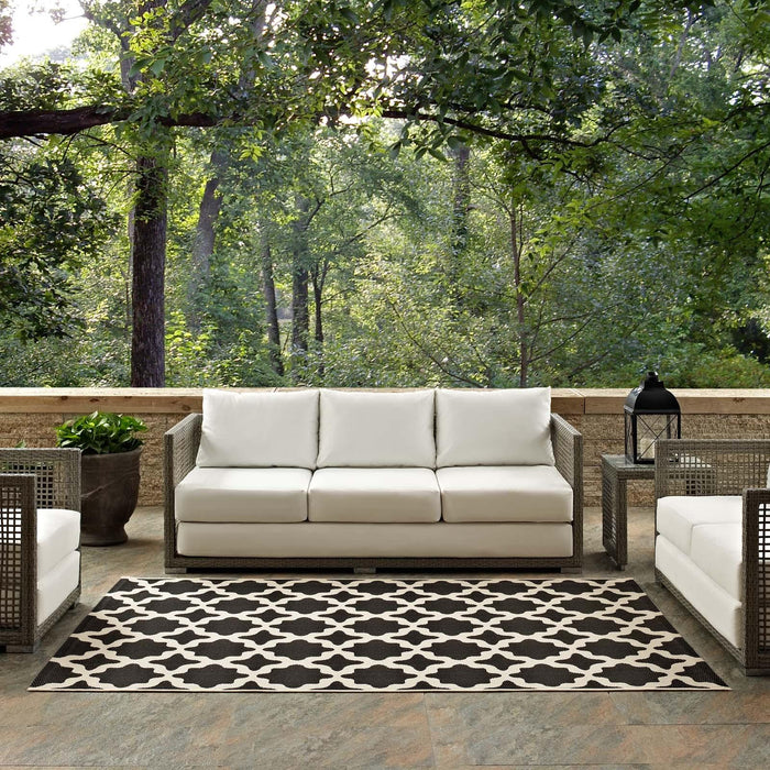 Cerelia Moroccan Trellis 5x8 Indoor and Outdoor Area Rug