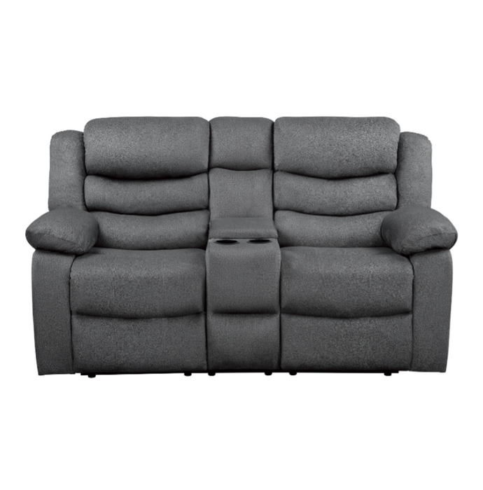 Discus Recliner Loveseat GREY