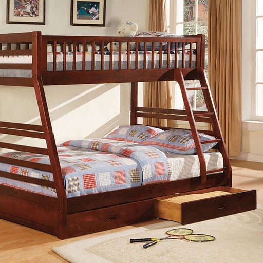 california-ii-cherry-twinfull-bunk-bed-w-2-drawers