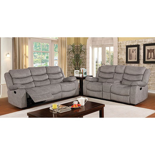 castleford-light-gray-console-love-seat