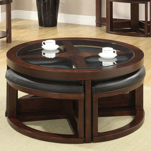 crystal-cove-ii-dark-walnut-round-coffee-table-w-4-stools