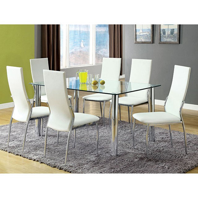 Kalawao White Side Chair (2/CTN)