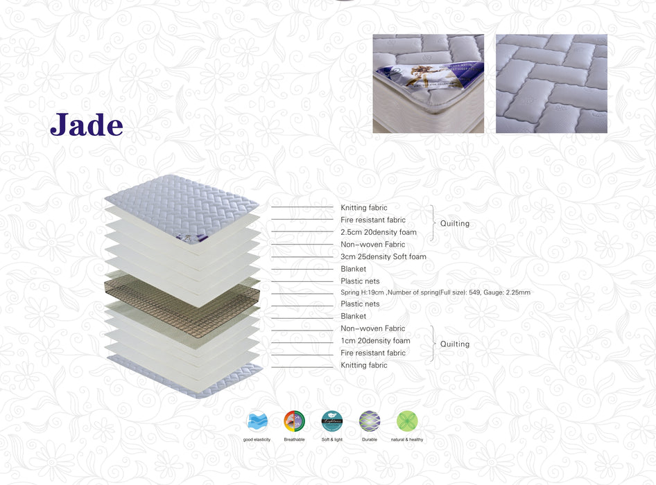 JADE ULTRA SUPER FIRM PILLOWTOP MATTRESS 11"