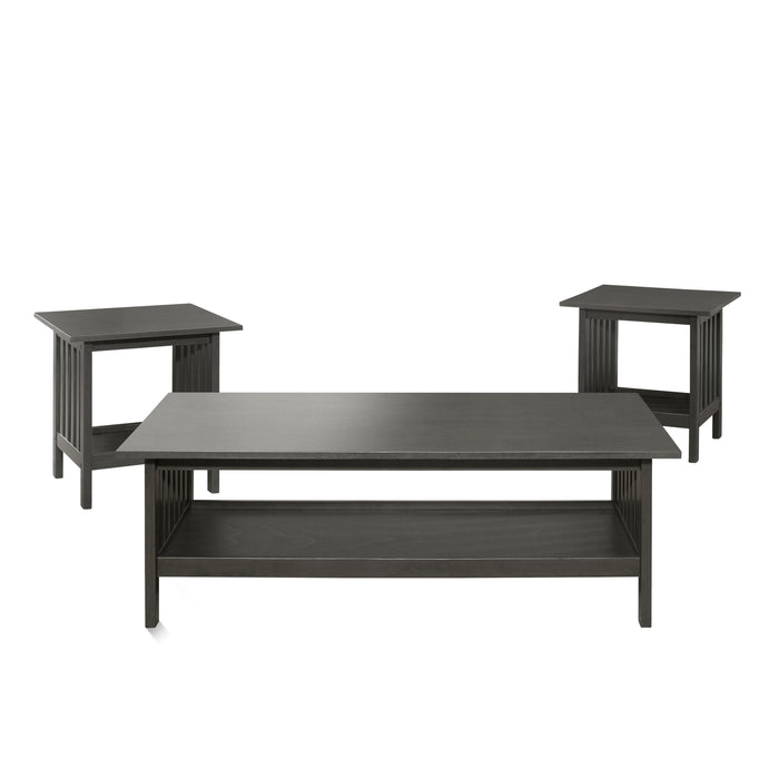 Lewiston 3PCS Coffee Table Set SOLD IN SET ONLY GREY ONLY