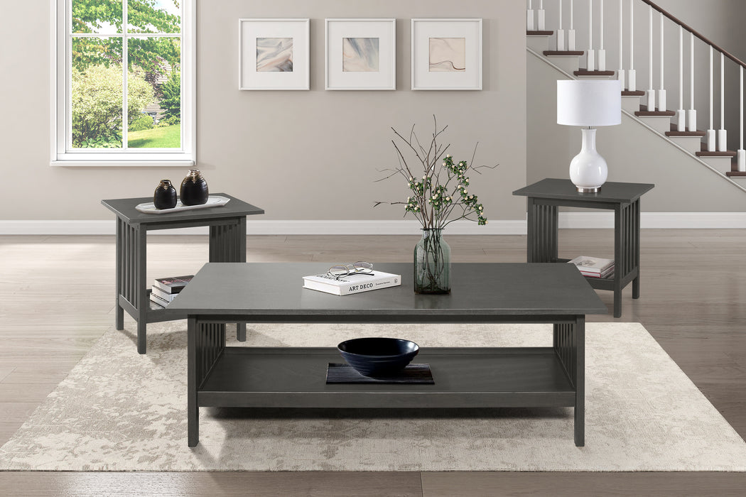 Lewiston 3PCS Coffee Table Set SOLD IN SET ONLY GREY ONLY