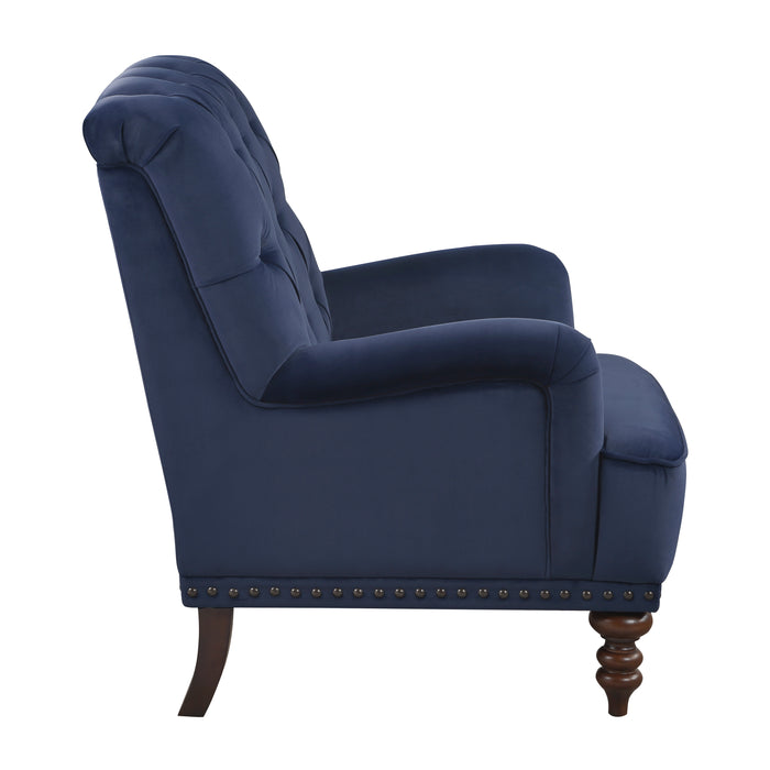 Holland Park Accent Chair BLUE