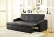 marcelo-elegant-lounger-convertible-black-pvc