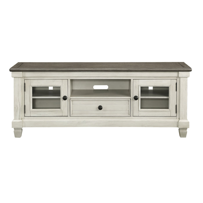 Granby 64" TV Stand ANTIQUE WHITE