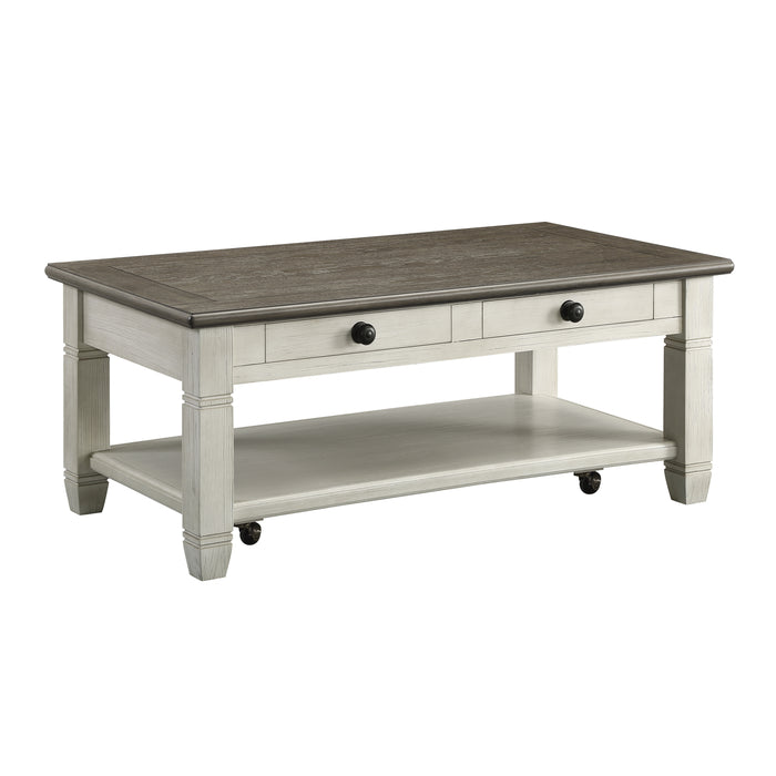 Granby Coffee Table ANTIQUE WHITE