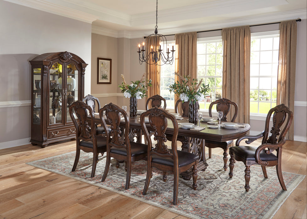 Bergen 7pcs Dining Set DARK OAK ONLY