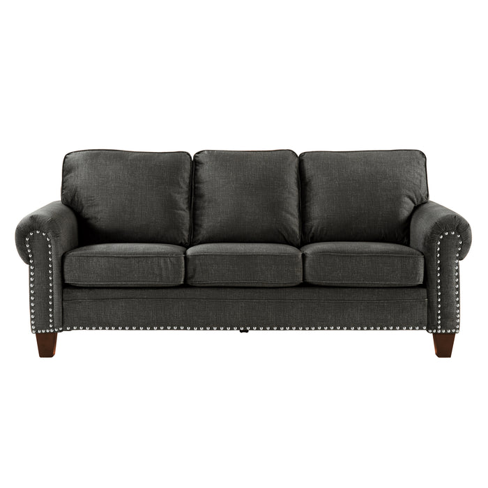 Cornelia Sofa DARK GREY MICROFIBER ONLY