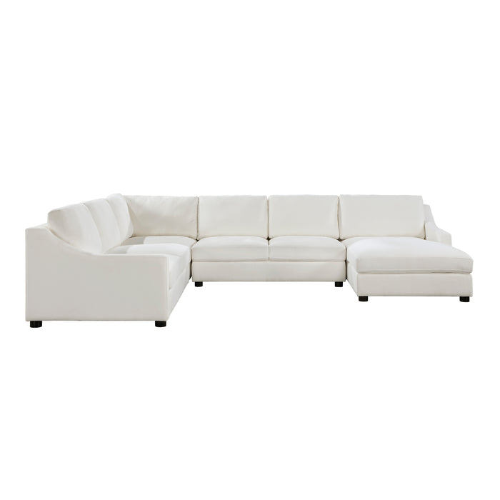 Zayden 4PCS Sectional RAF ONLY CREAM ONLY