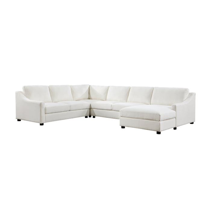 Zayden 4PCS Sectional RAF ONLY CREAM ONLY