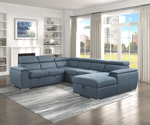 berel-sectional-w-sleeper-storage-blue