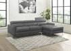 ashland-top-grain-leather-sectional-raf-only-grey-only