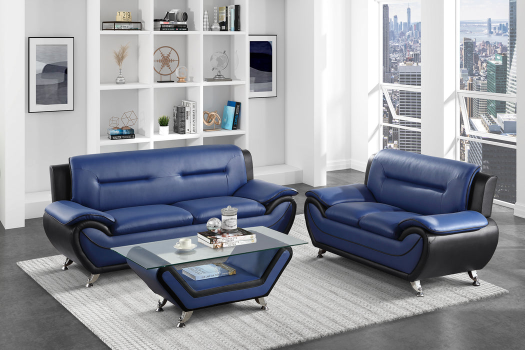 Matteo Sofa BLUE/BLACK