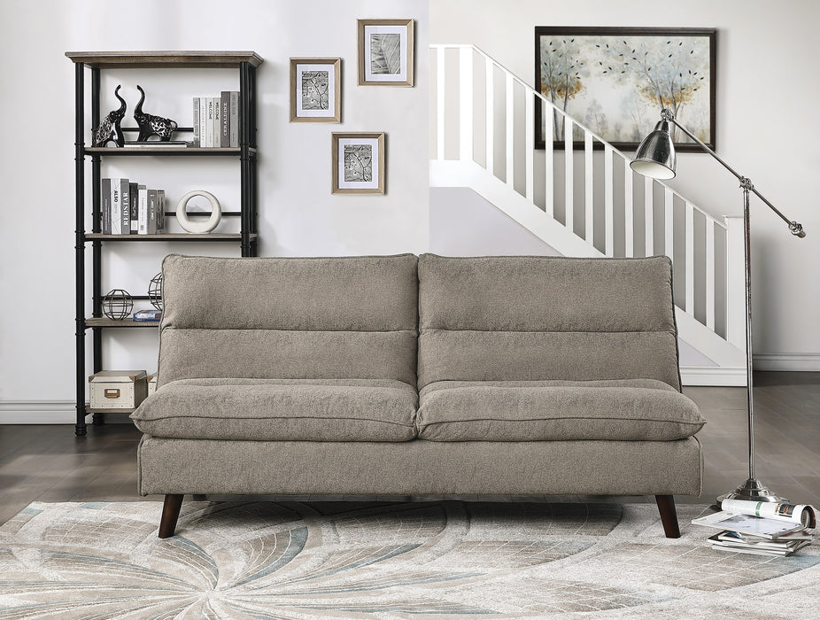 Mackay Convertible Futon Sofa Sleeper BROWN