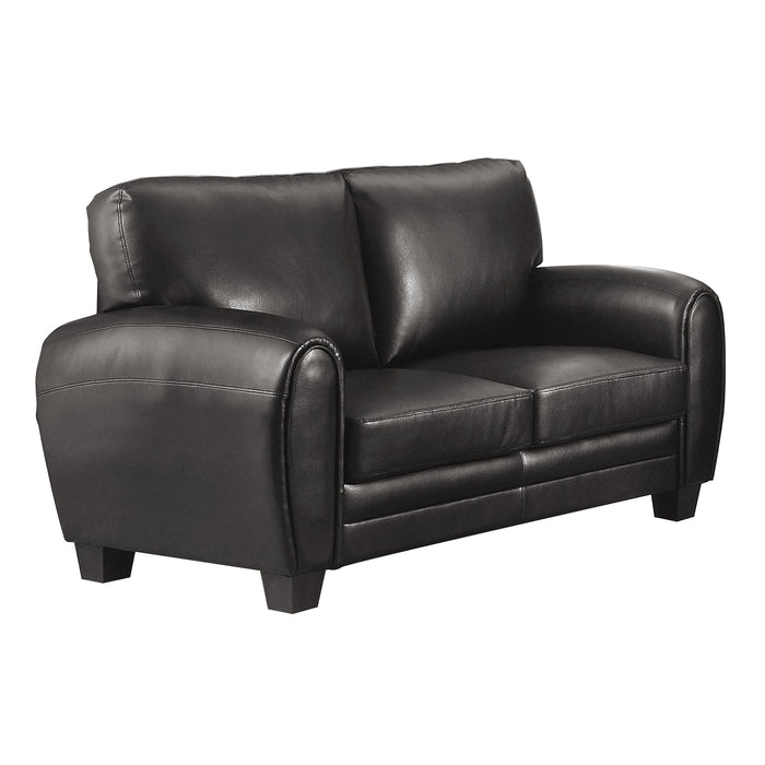 Rubin Sofa BLACK durable VINYL